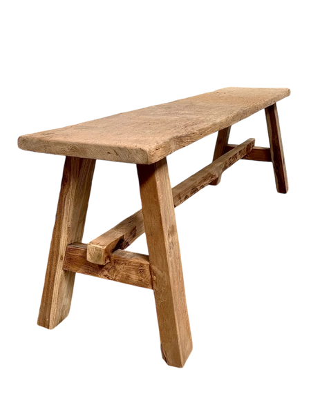 Old-Wood Long Bench